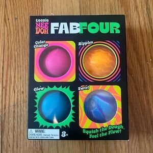 Needoh teenie fab four-NEW